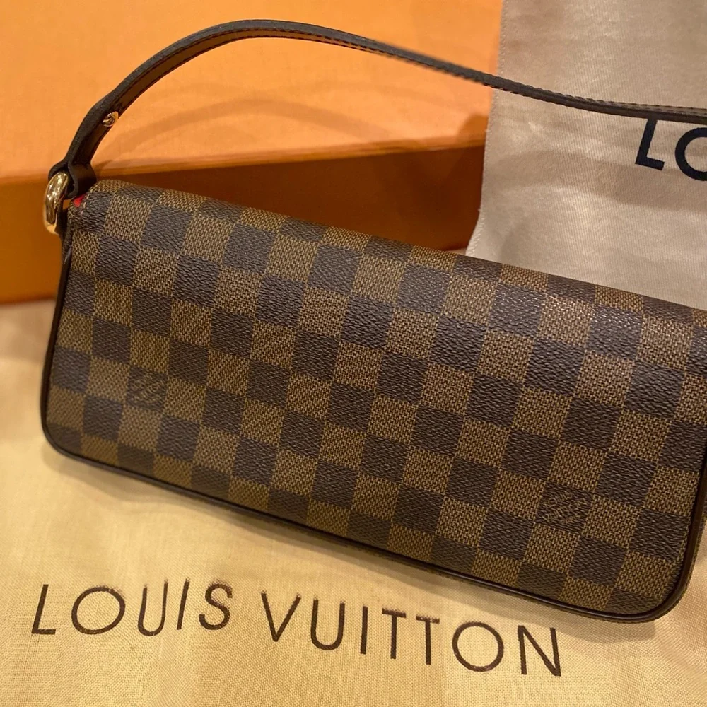 Authentic Louis Vuitton Damien Ebene shoulder clutch - Picture 7 of 16